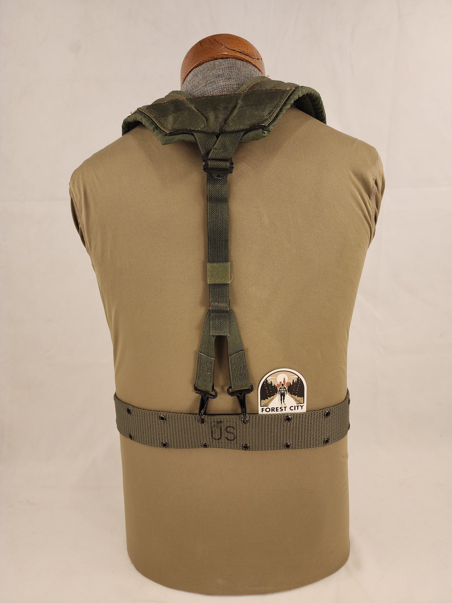 Suspenders with Alice Belt - Green