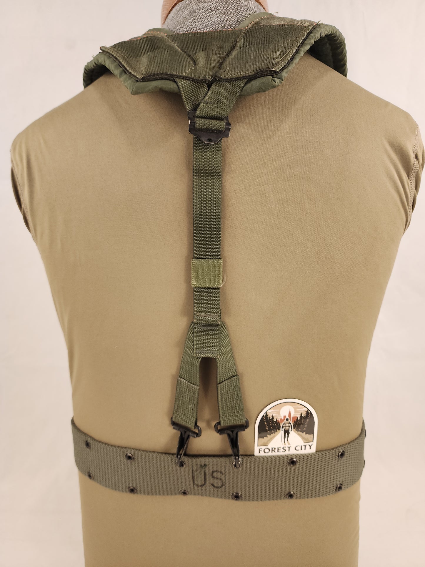 Suspenders with Alice Belt - Green