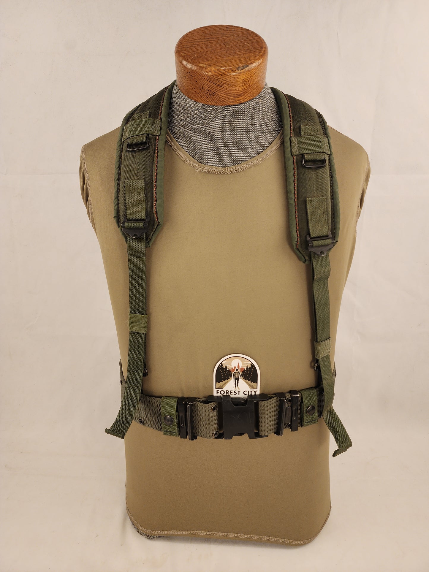 Suspenders with Alice Belt - Green