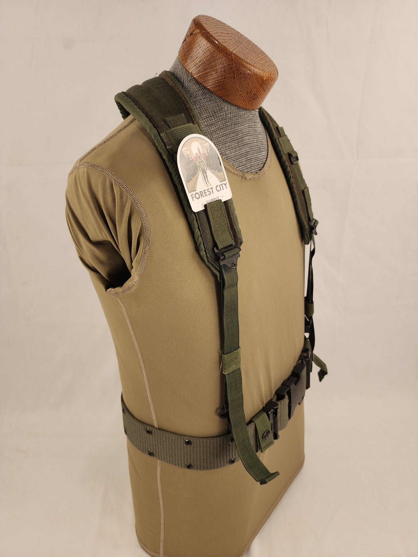 Suspenders with Alice Belt - Green
