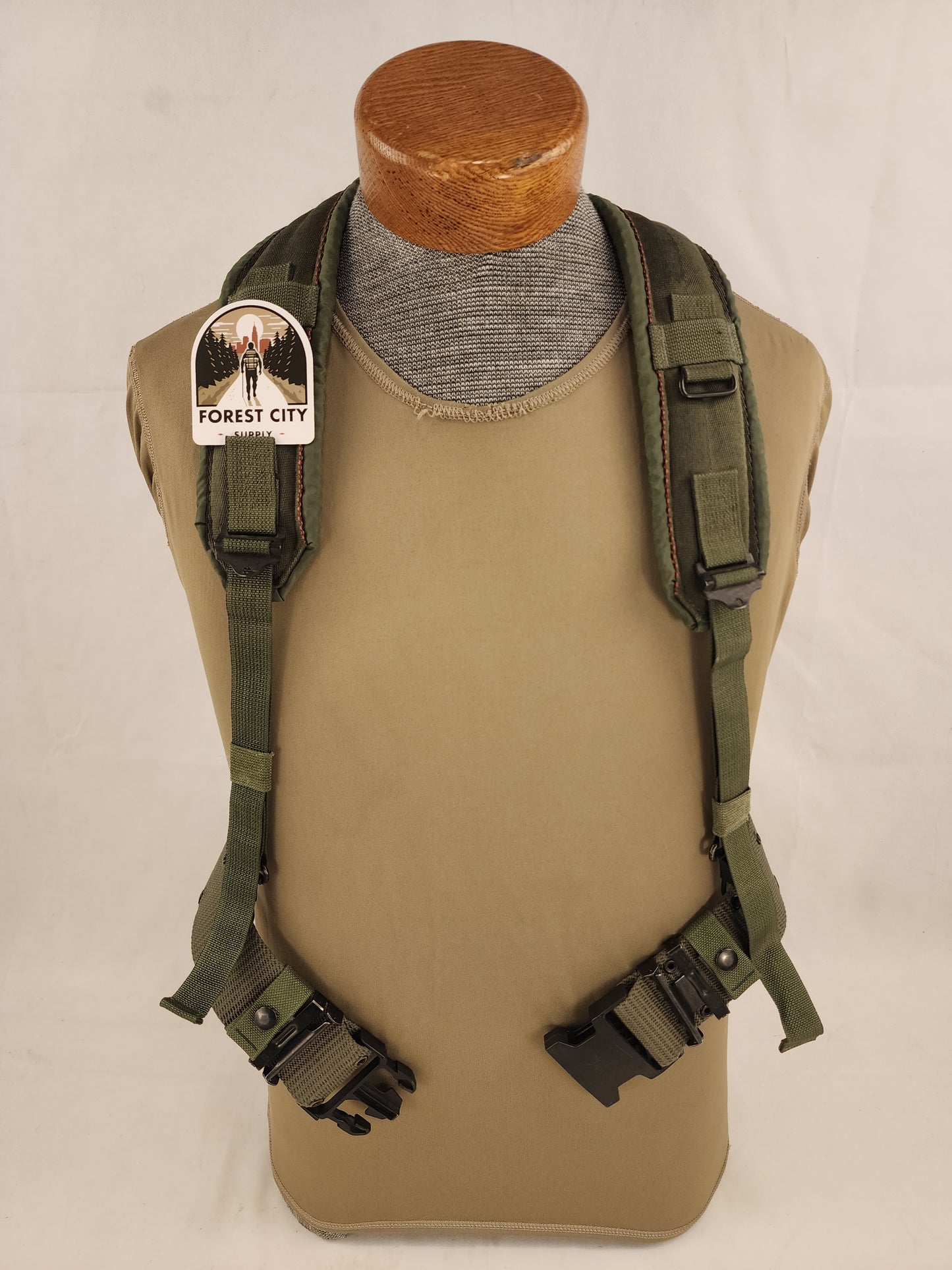Suspenders with Alice Belt - Green