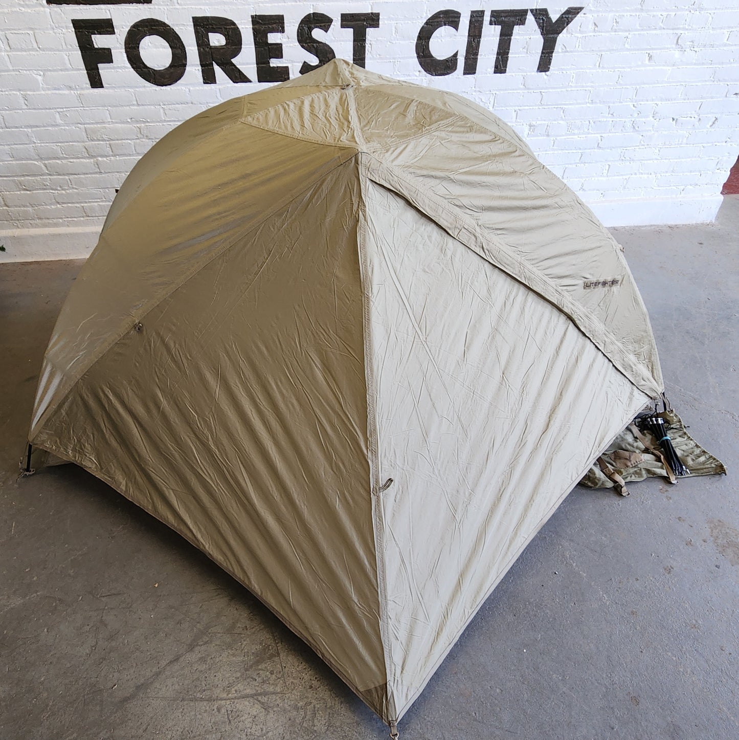 Litefighter 1 - Coyote Tan - US Military Surplus Combat Shelter Tent