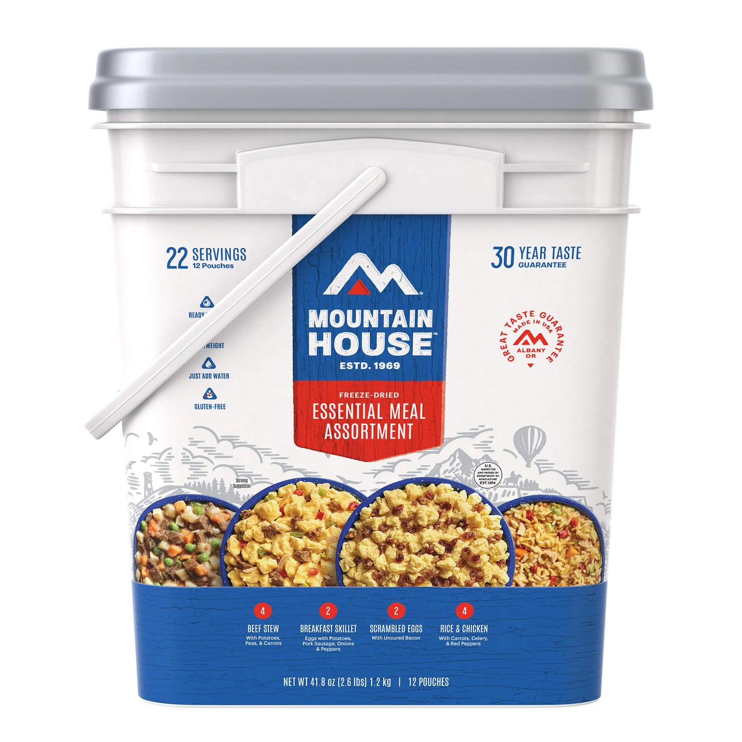 Mountain House Essential Meal Bucket