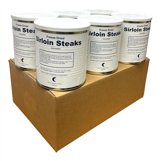 Military Surplus Freeze Dried Sirloin Steaks