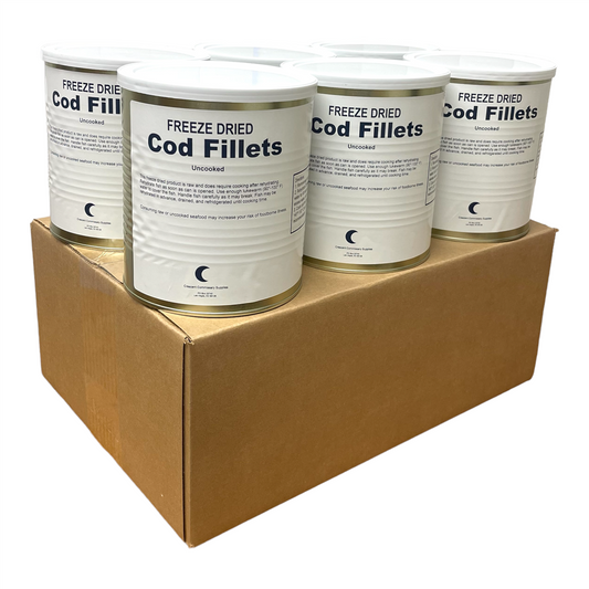 Military Surplus Freeze Dried Cod Fillets
