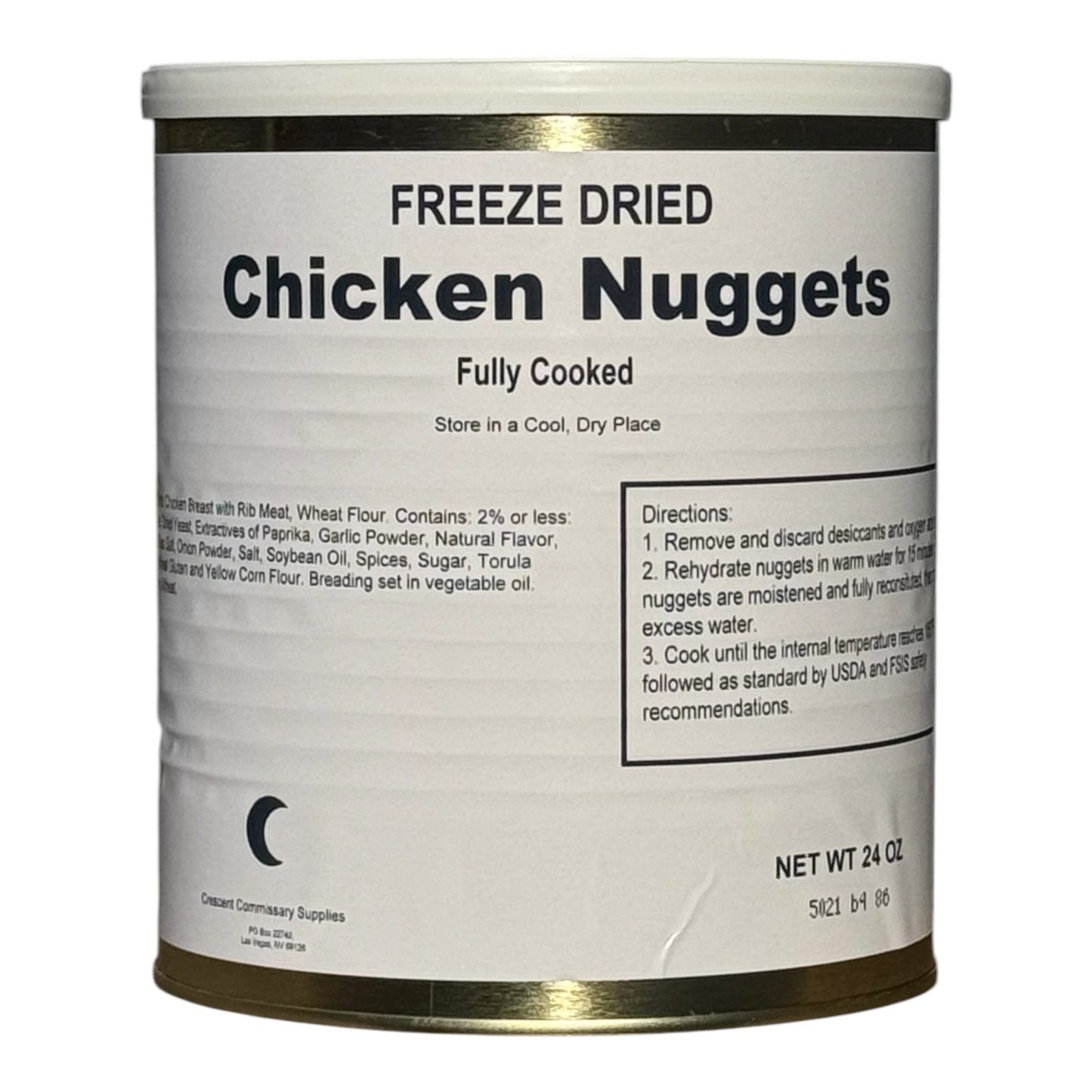Military Surplus Freeze Dried Fully Cooked Chicken Nuggets