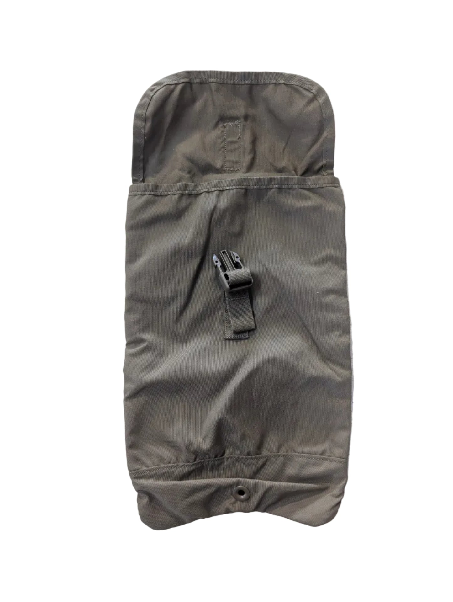 Open coyote hydration pouch on a white background