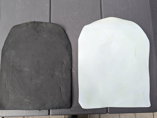 U.S. Military Surplus Assault Pack Stiffener Comfort Pad White And Black