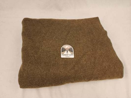 Blanket - Wool - Olive Drab