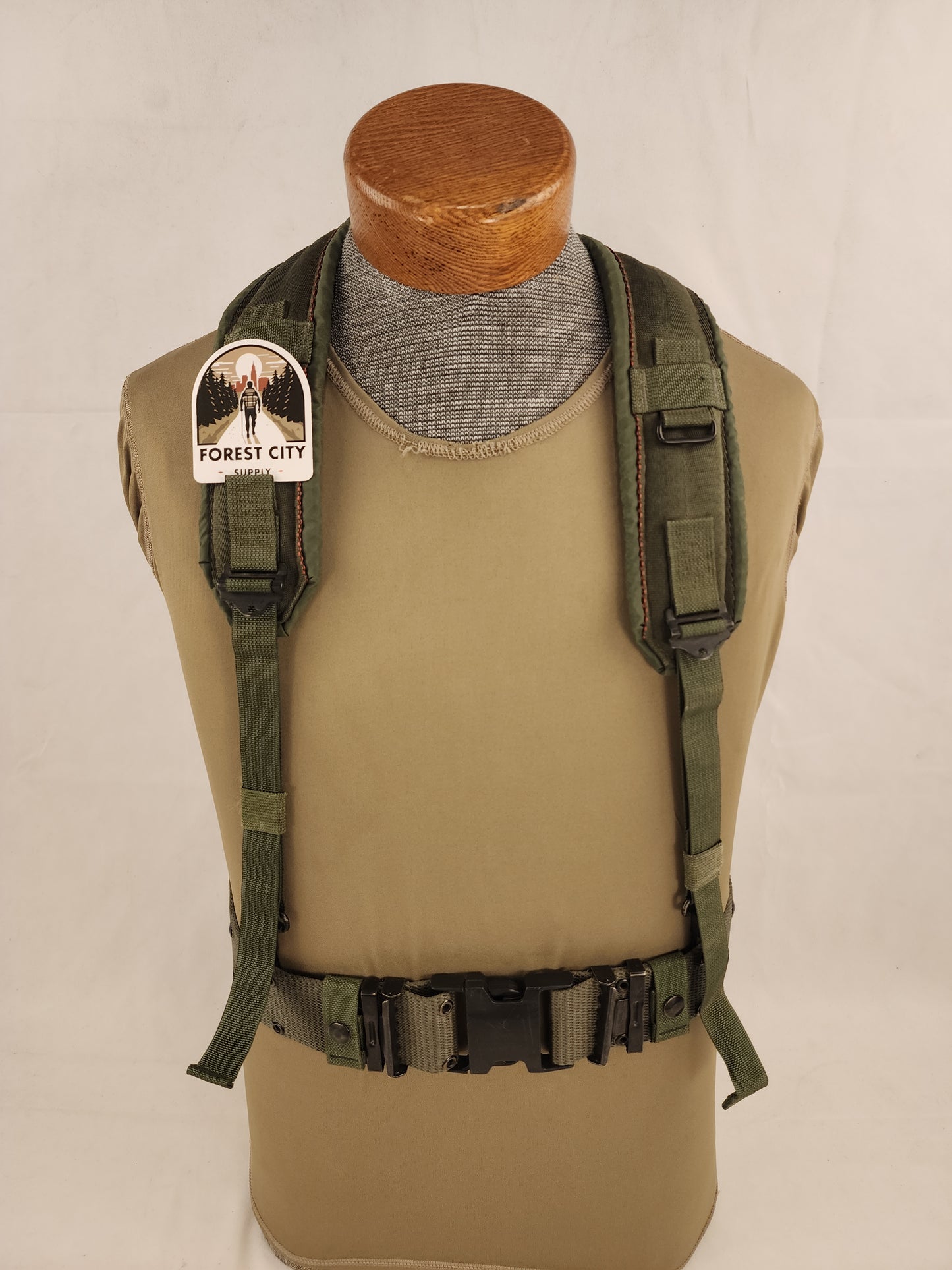 Suspenders with Alice Belt - Green