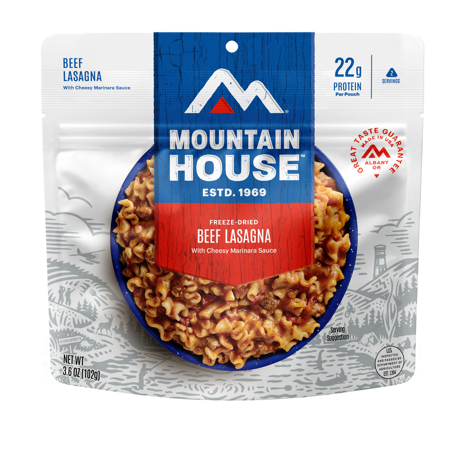 Mountain House Adventure Meal Freeze Dried Food - Entrees