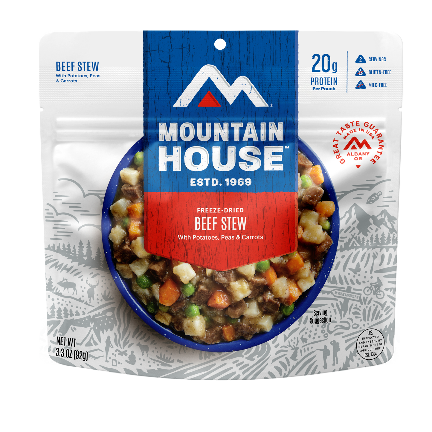Mountain House Adventure Meal Freeze Dried Food - Entrees