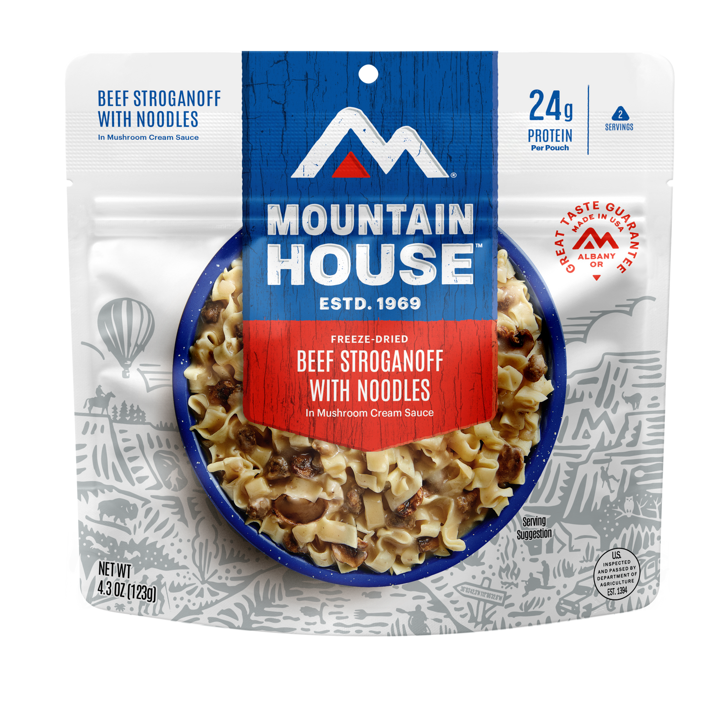 Mountain House Adventure Meal Freeze Dried Food - Entrees