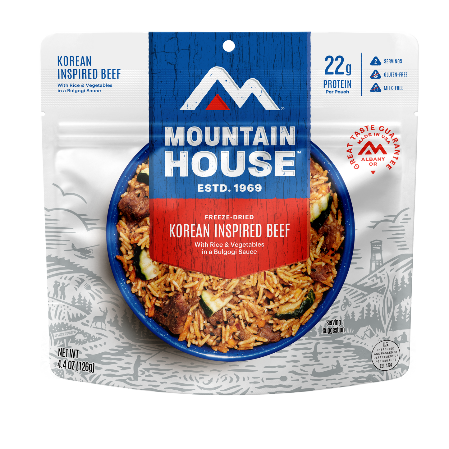 Mountain House Adventure Meal Freeze Dried Food - Entrees