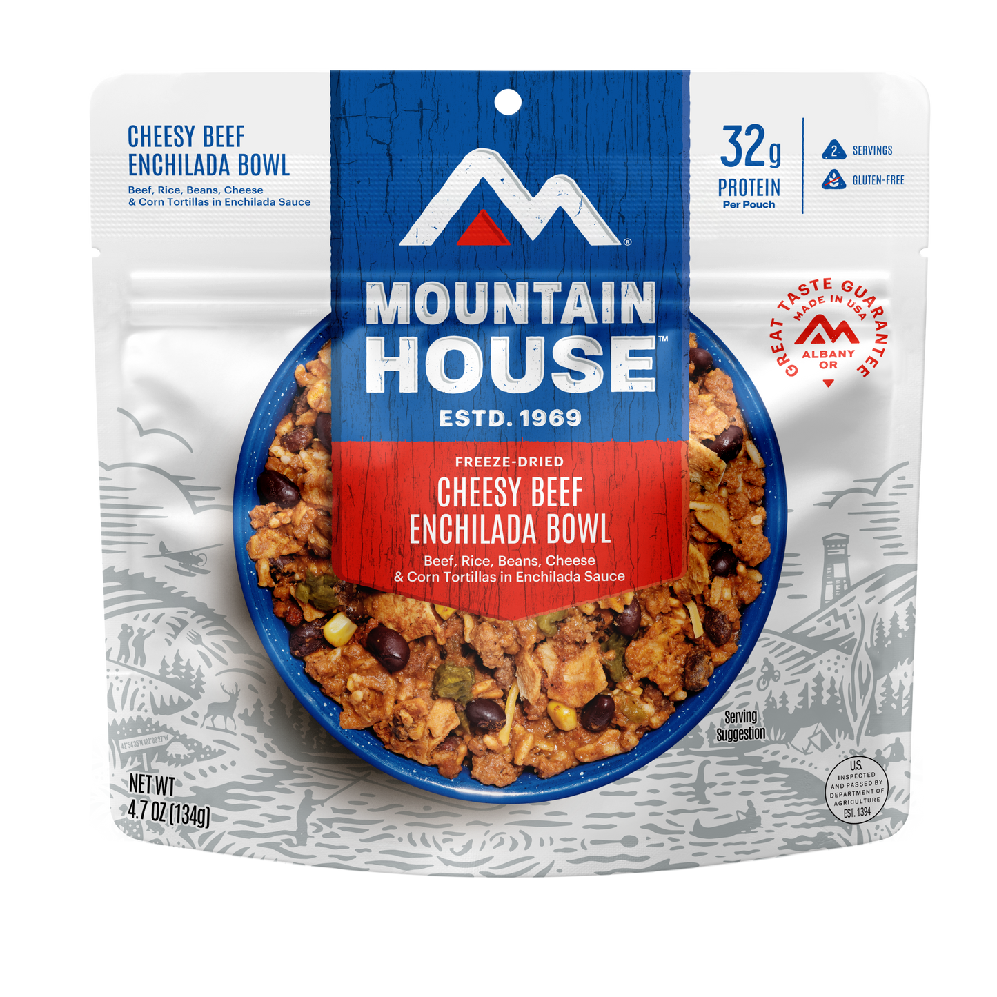 Mountain House Adventure Meal Freeze Dried Food - Entrees