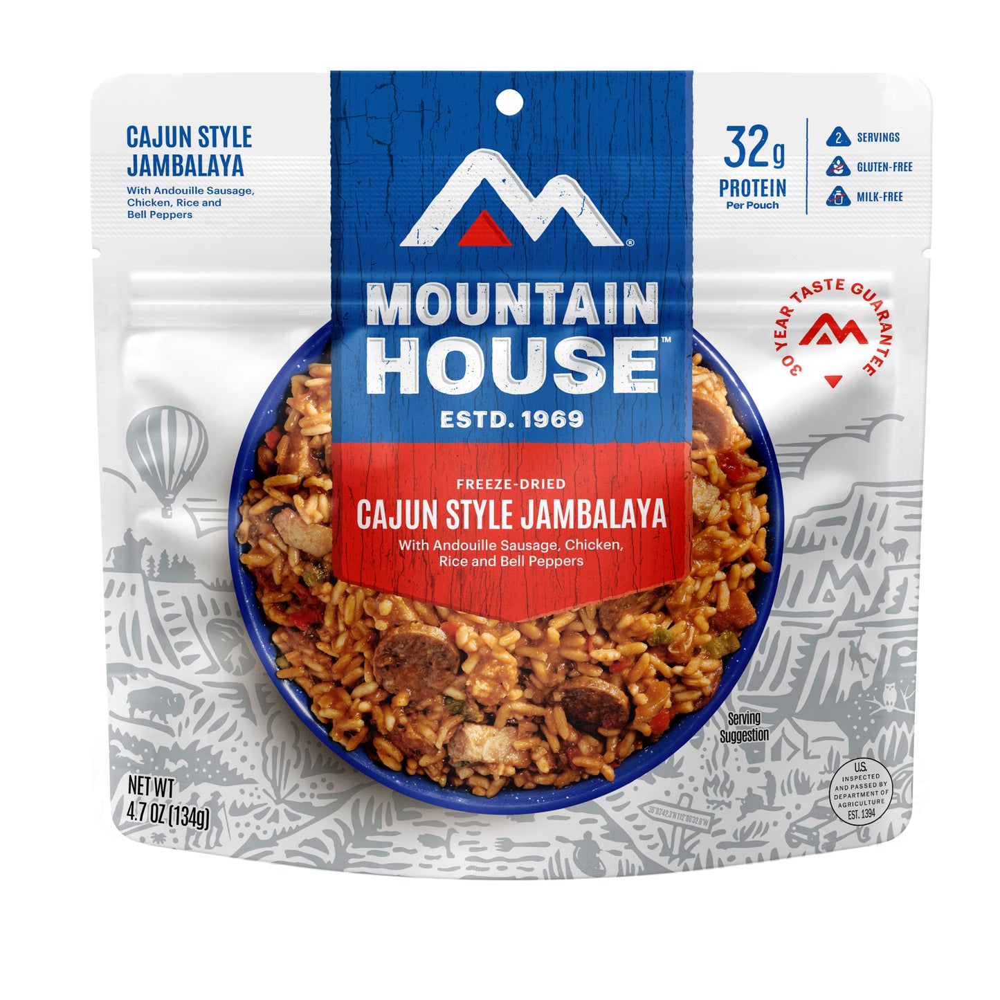 Mountain House Adventure Meal Freeze Dried Food - Entrees