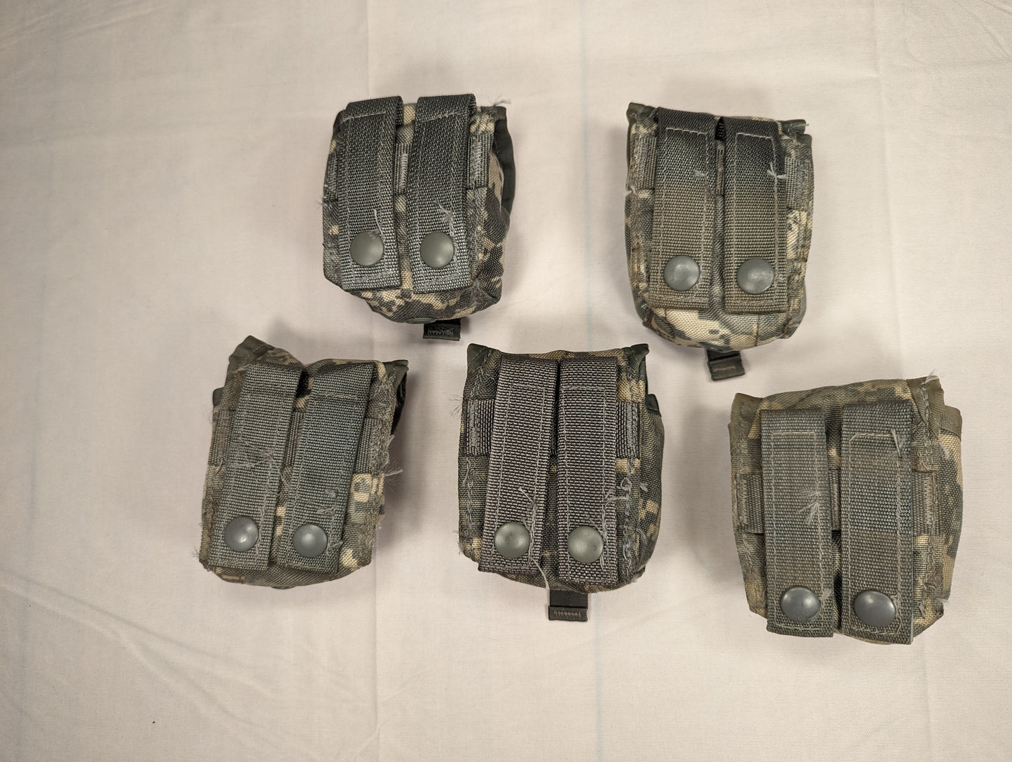 5 Hand Grenade Pouches - ACU