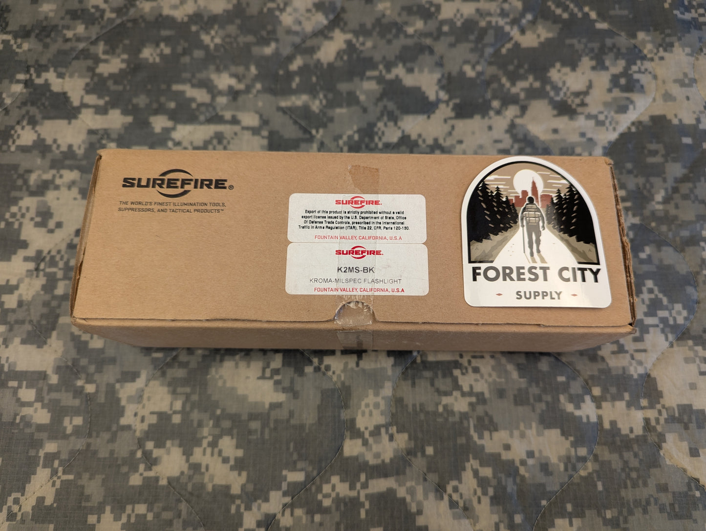 *NEW* SureFire Tactical Flashlight KROMA MILSPEC multi-spectrum LED K2M