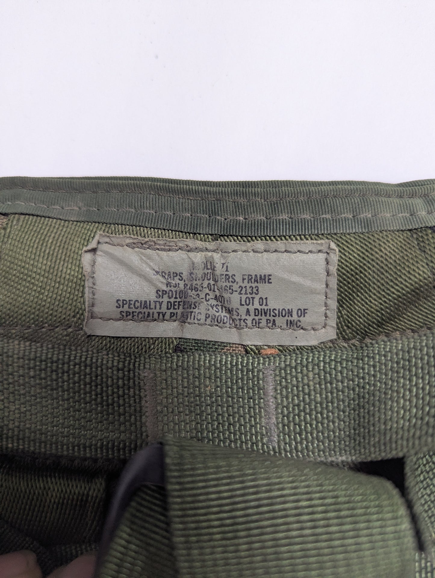 Shoulder Straps - MOLLE - Woodland