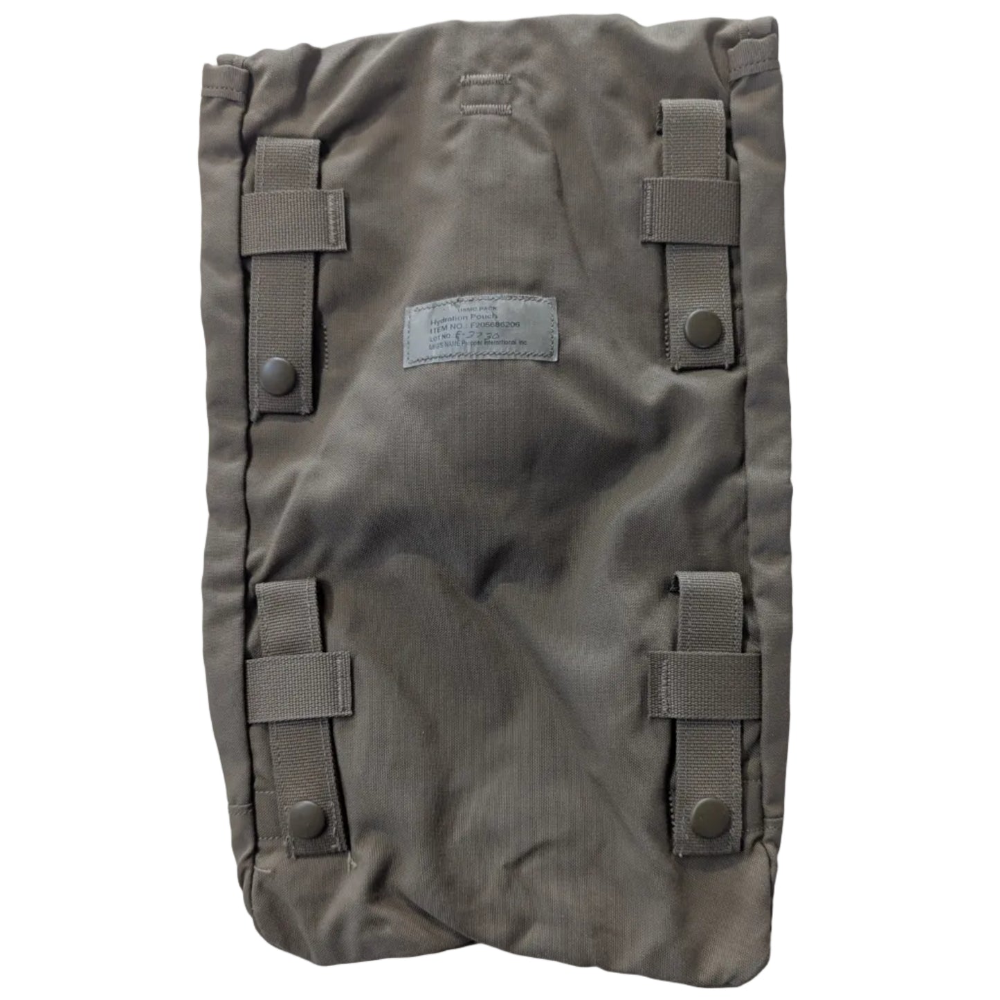 Coyote hydration pouch on a white background