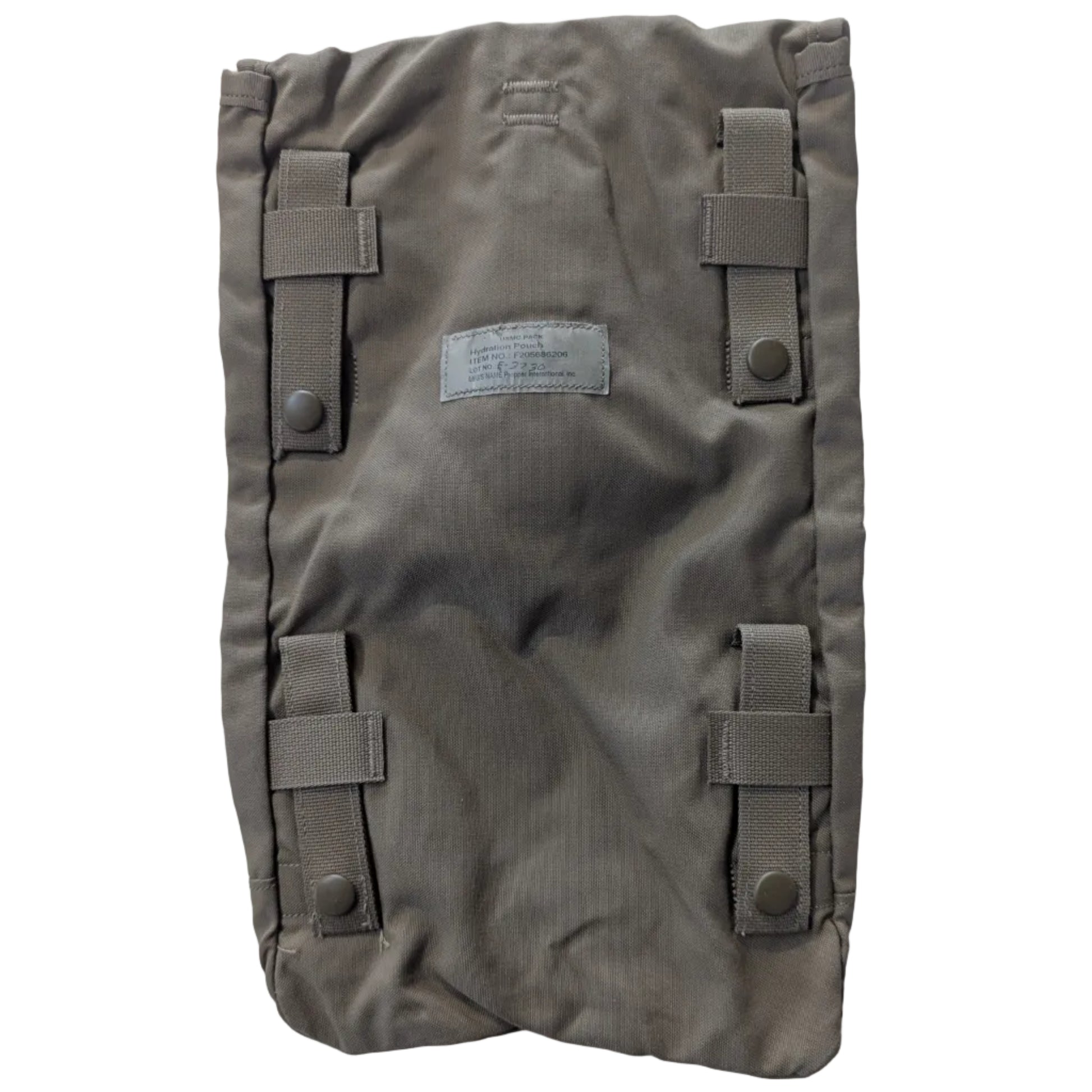 Coyote hydration pouch on a white background