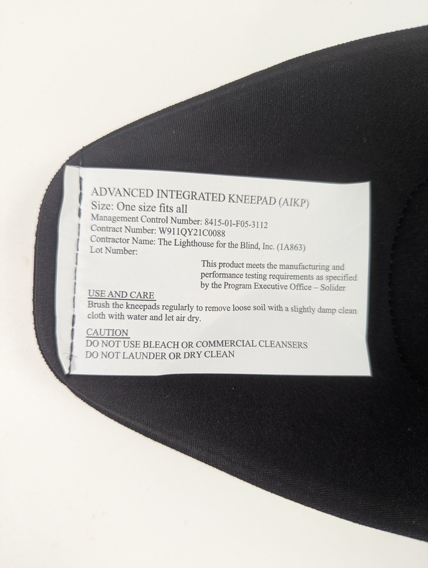 U.S. Military Advanced Integrated Knee Pads (AIKP)