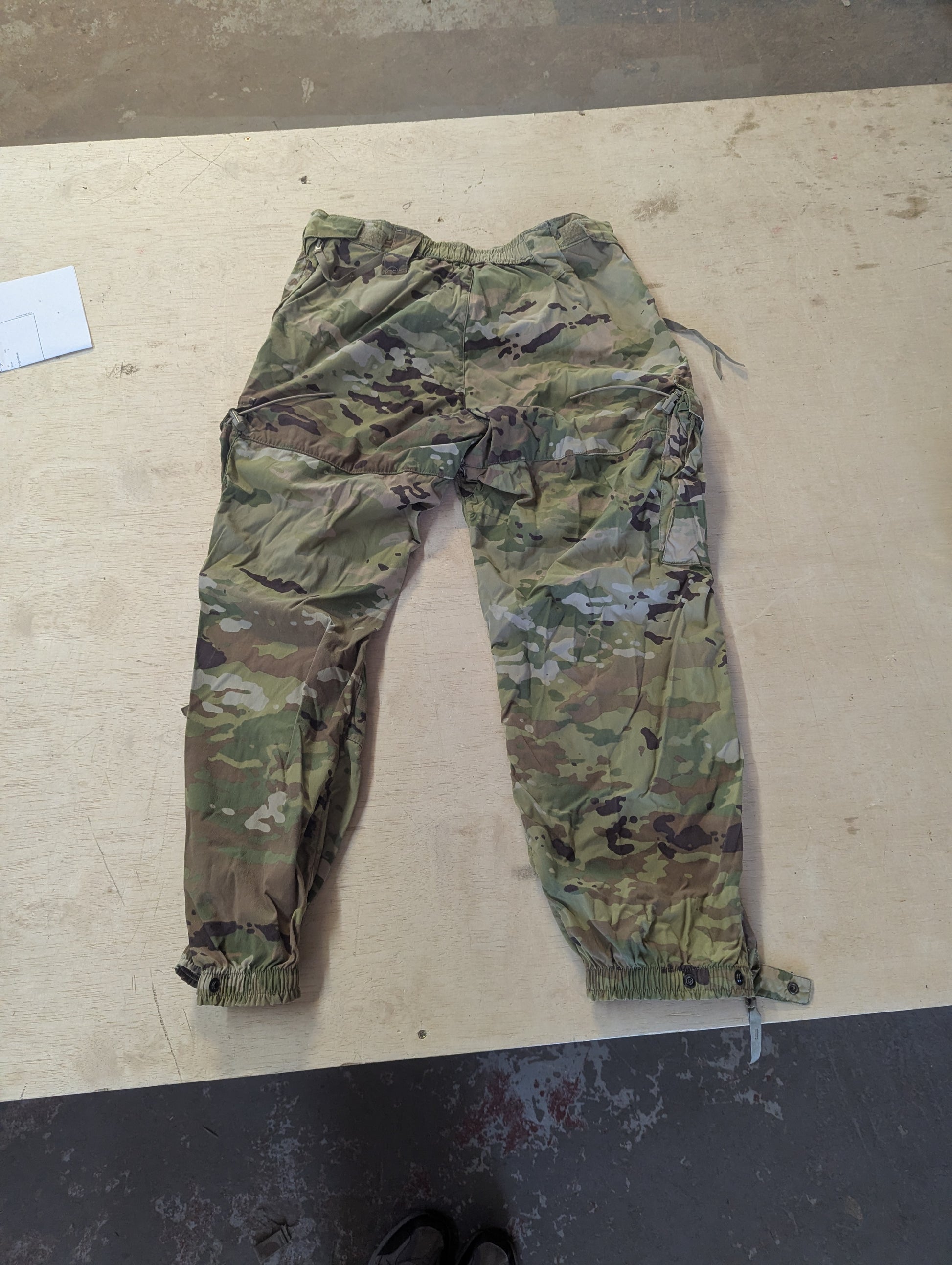 Multicam soft shell cold weather trousers 