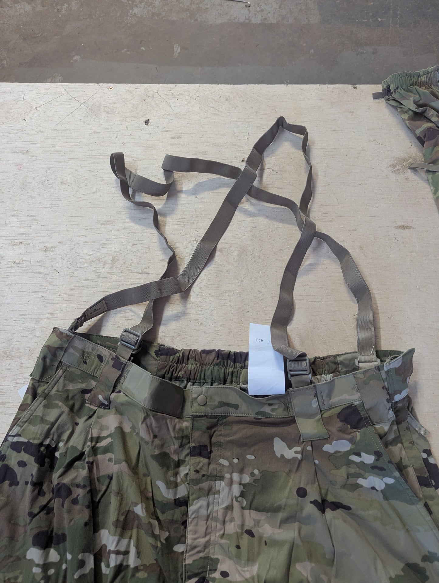 Multicam soft shell cold weather trousers 