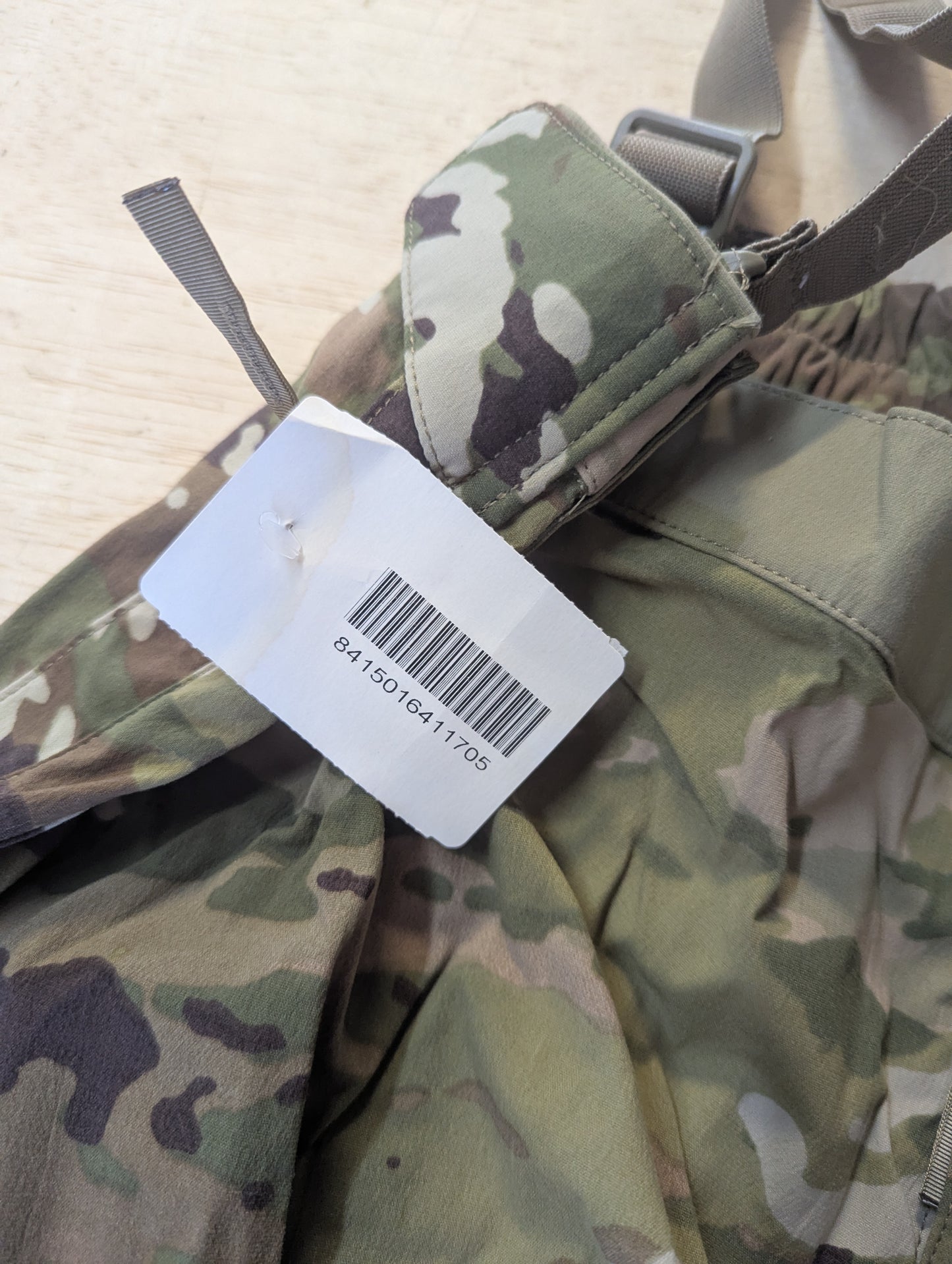 Multicam soft shell cold weather trousers 