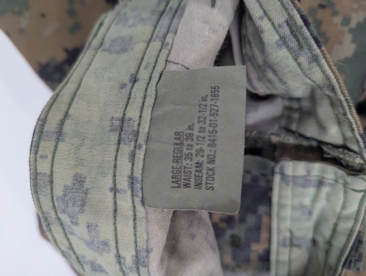USMC Woodland MARPAT Trouser 34R - Used