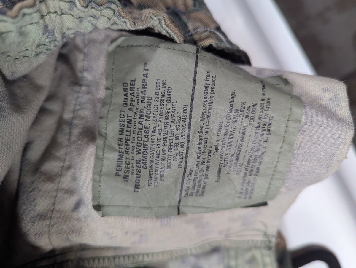 USMC Woodland MARPAT Trouser 34R - Used