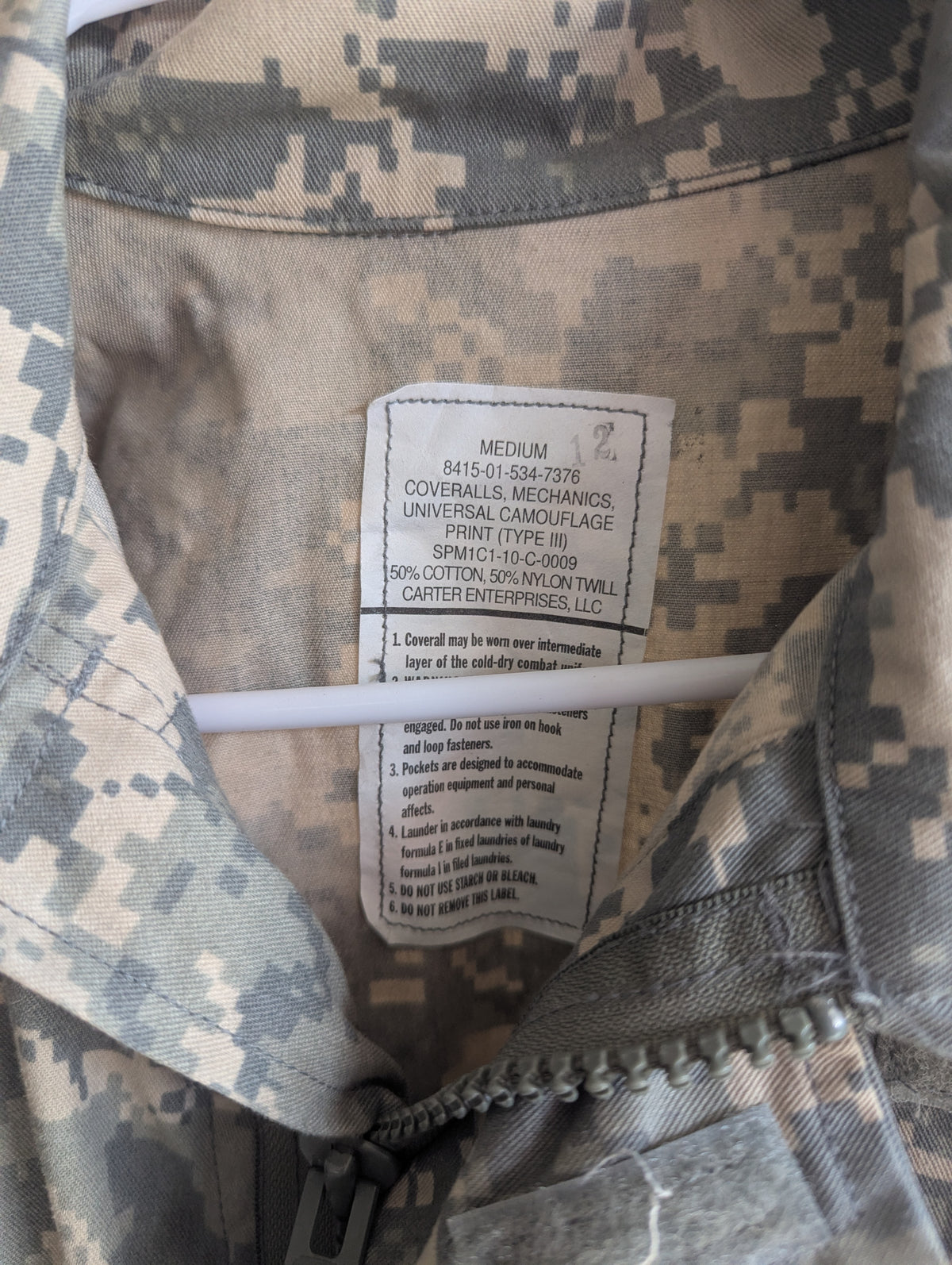 Genuine U.S. Military Utility Coveralls - Universal Camo UCP/ACU