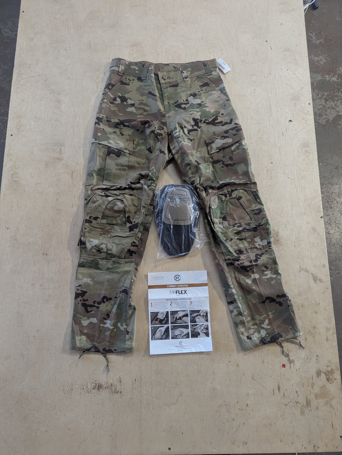 Army Combat Pant with Integrated Knee Pads - OCP - Medium Long