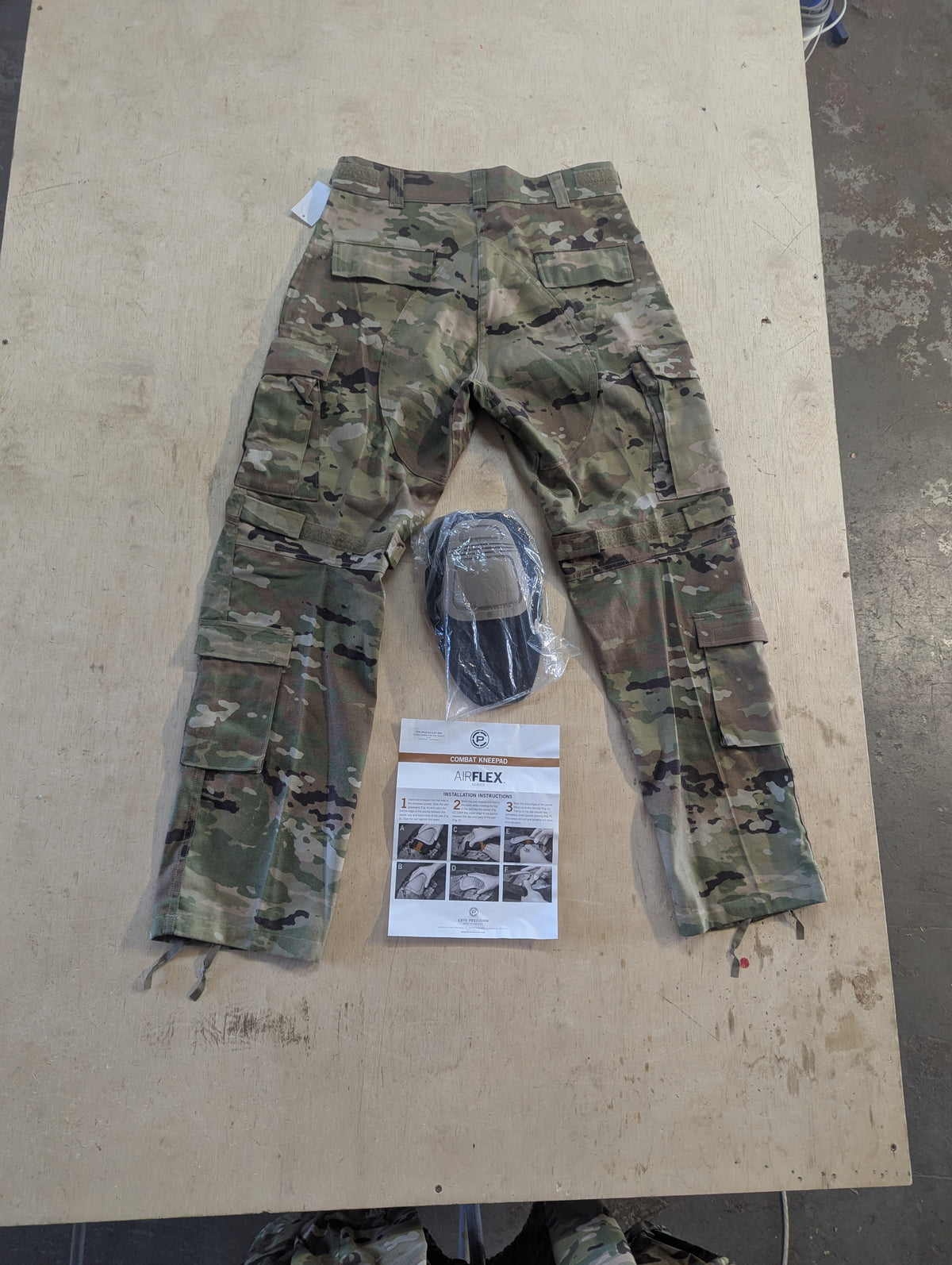 Army Combat Pant with Integrated Knee Pads - OCP - Medium Long
