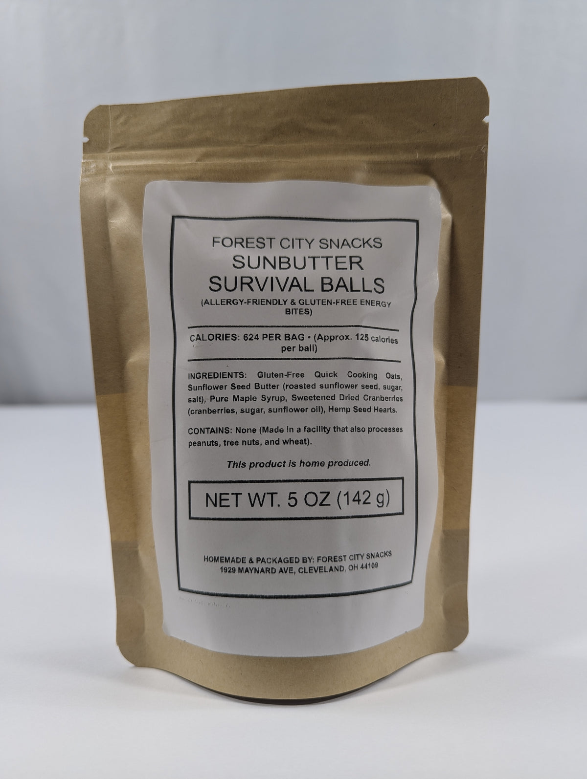Sunbutter Survival Balls