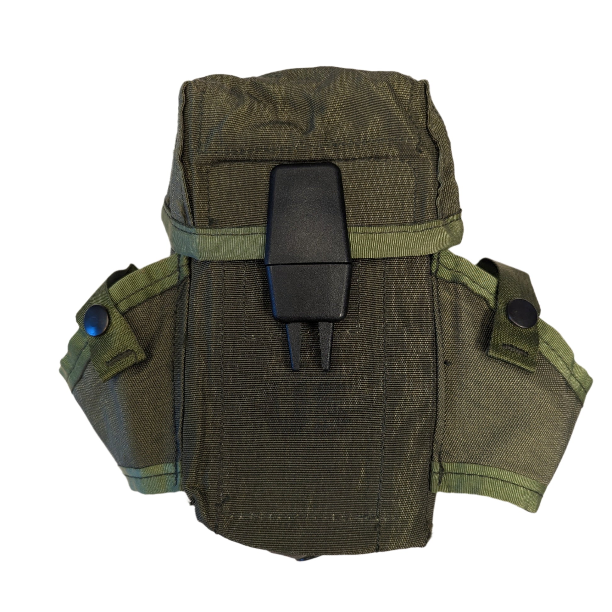 ALICE 3 Mag Pouch in green, with Velcro closures and attachment straps 8465-00-001-6482