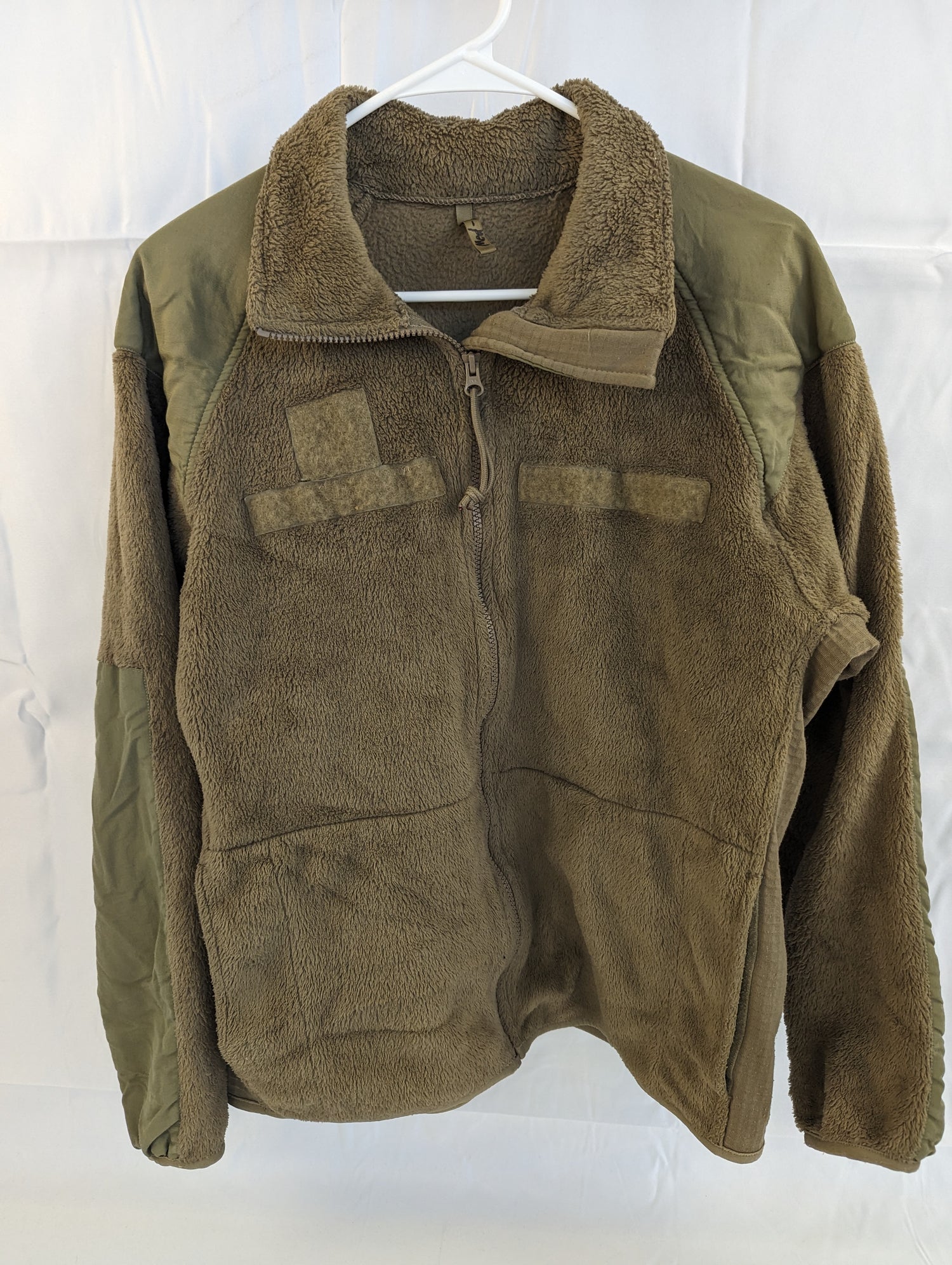 U.S. Military Surplus Coyote Brown Cold Weather Fleece Jacket