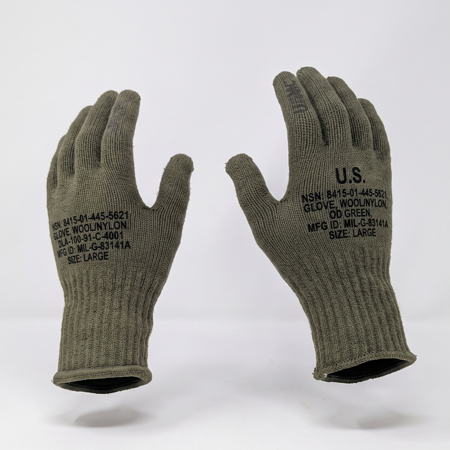 USMC Enhanced Grip Glove Inserts - Olive Drab