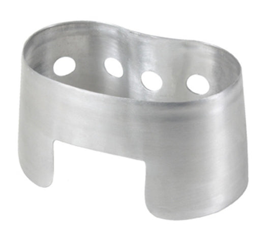 metal canteen stove against a white background